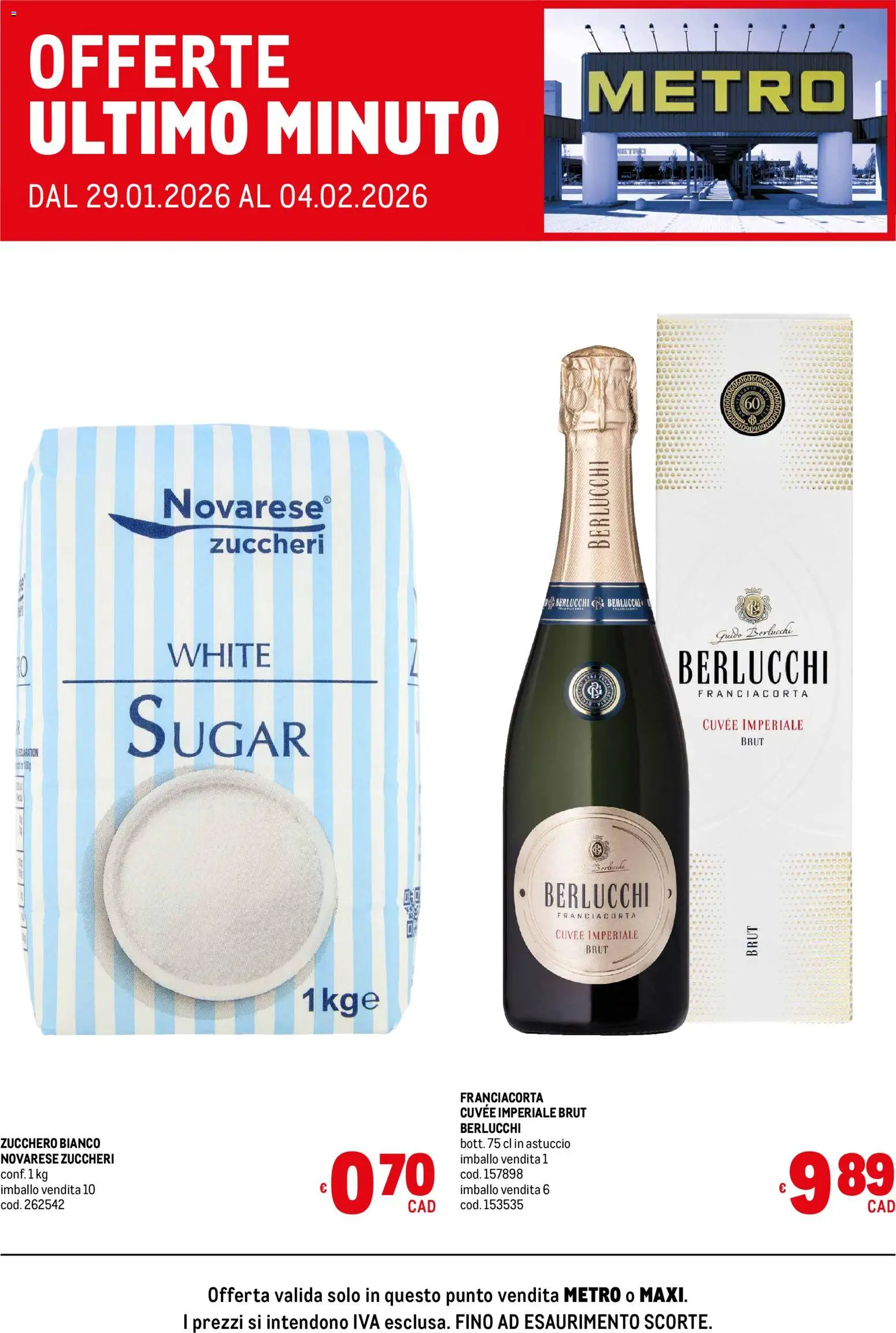 Metro Offerte ultimo minuto catalogo - pagina 1 - valido dal 29/01/2026