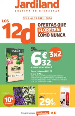 Vista previa del folleto Jardiland folleto válido desde 02/04/2026