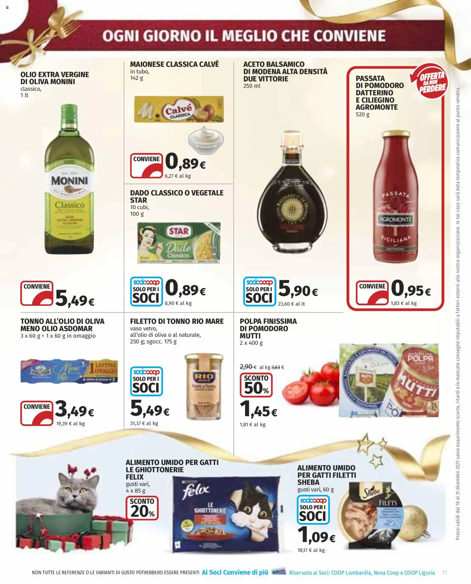Volantino COOP	 - pagina 11 - valido dal 18/12/2025
