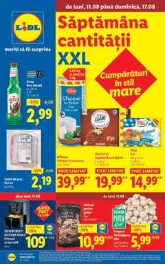 Catalog Lidl valabil de la 11.08.2025