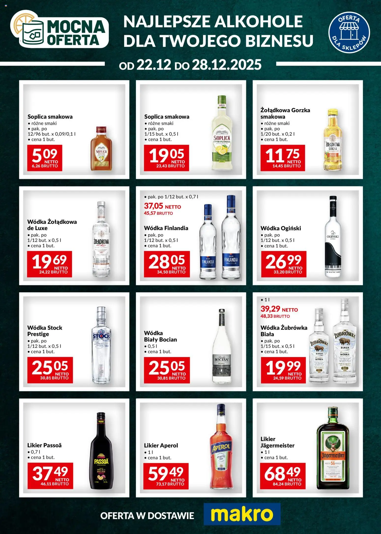 Makro Gazetka - Mocna oferta - strona 1- ważny od 22.12.2025