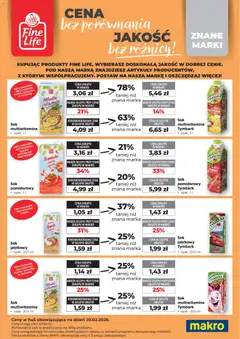 Podgląd Makro gazetka - Fine Life ważny od 01.02.2026