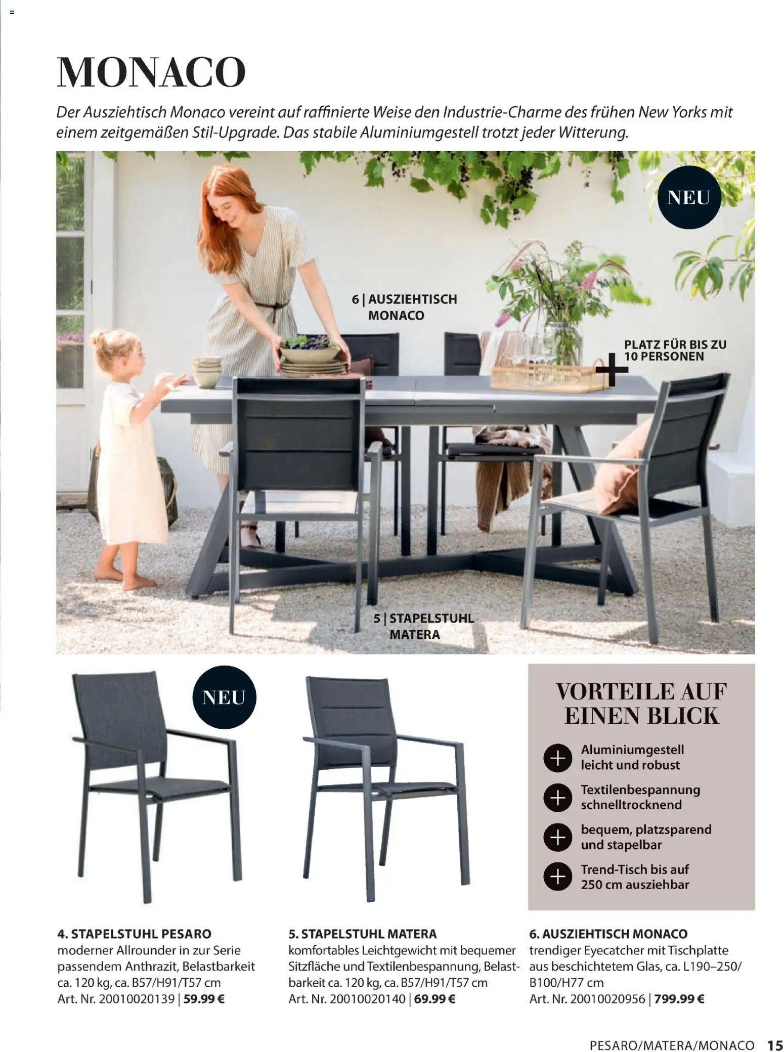 Dehner Gartenmöbel Trends 2026 - page 15- valid from 29.01.2026