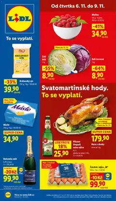 Náhled Lidl leták platný od 06.11.2025