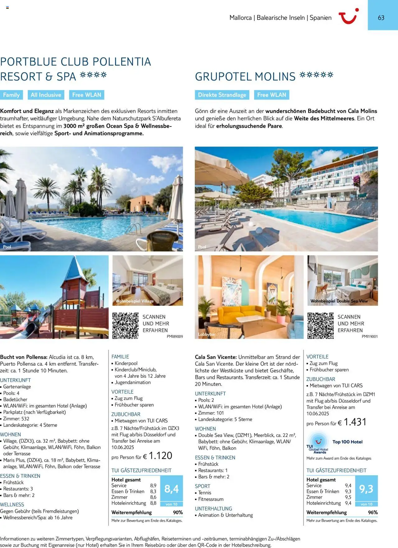 TUI  Südeuropa & Nordafrika 2025/26 - Seite 63 - gültig ab 01.01.2025