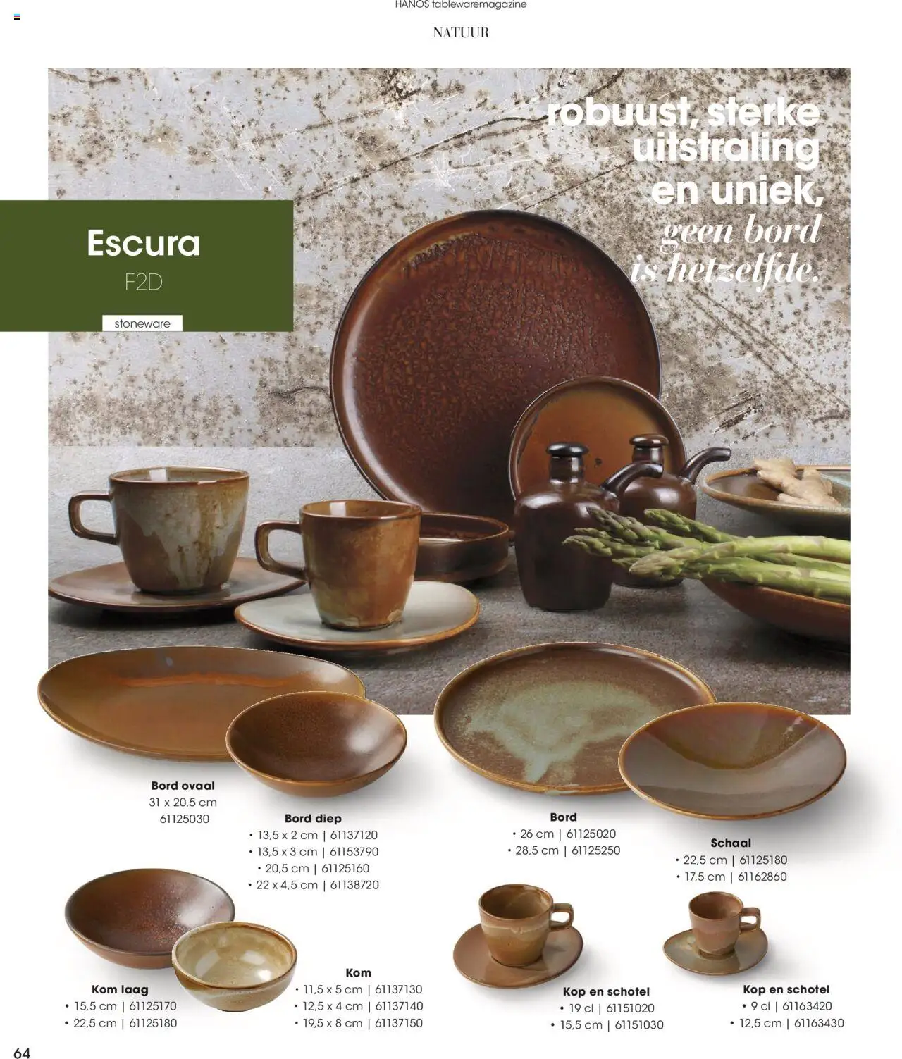 Hanos - Tableware magazine 2025-2026 - page 64- valid from 01-09-2025