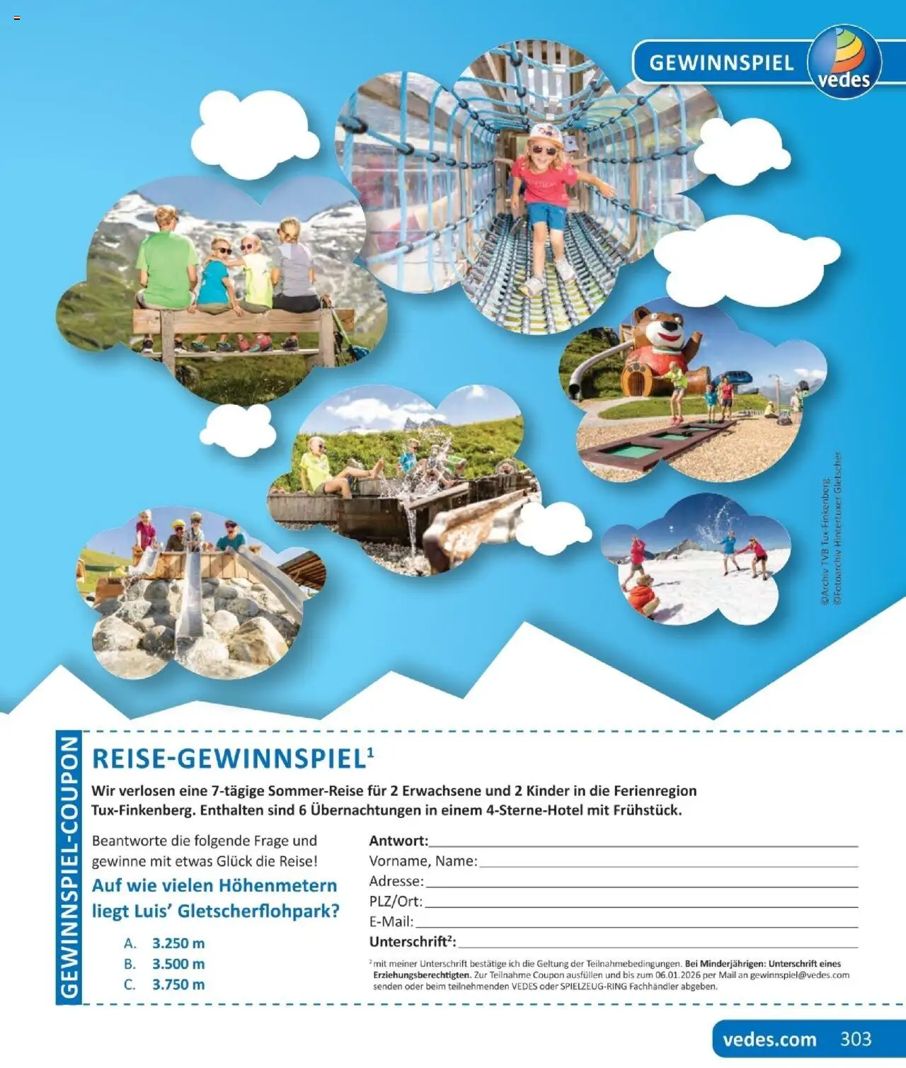 Vedes Das große Buch der Wünsche - Seite 303 - gültig ab 29.09.2025