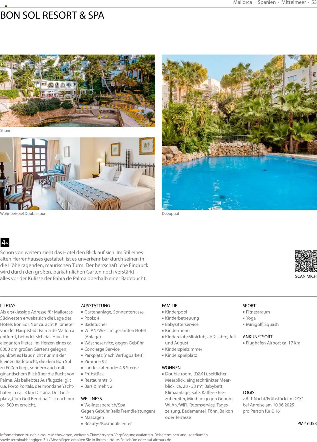 TUI airtours Katalog  Westliches Mittelmeer 2025 - Seite 53 - gültig ab 01.04.2025