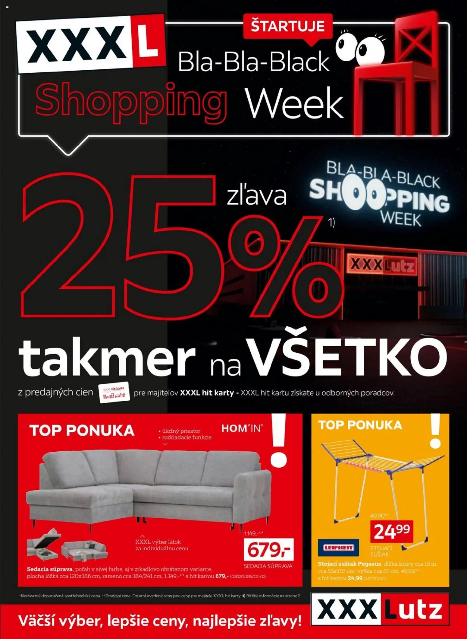 XXXLutz - Black Friday - strana 1- platný od 10.11.2025