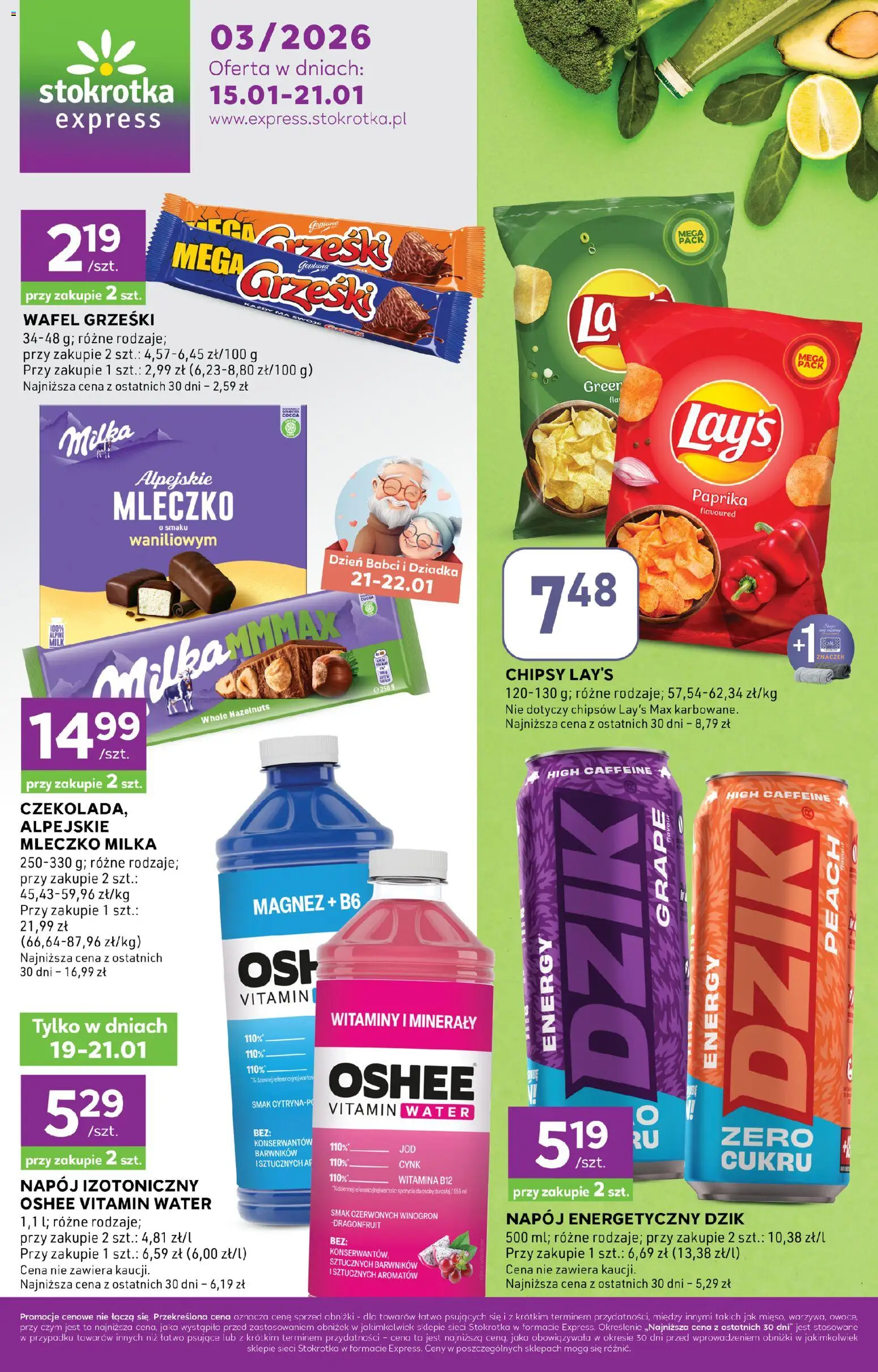 Stokrotka Gazetka - Express - strona 1- ważny od 15.01.2026