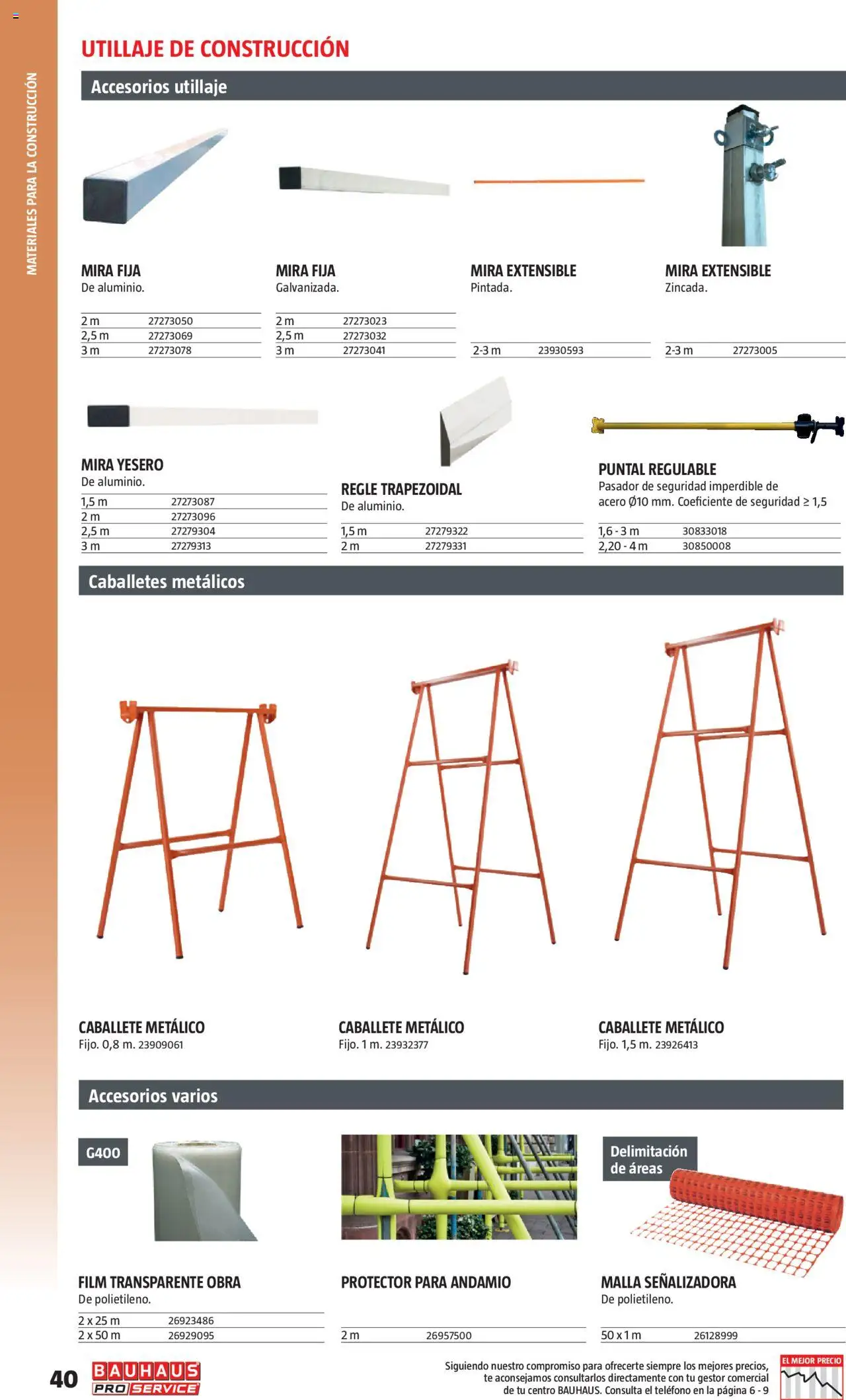 Bauhaus - ProService  - Página de 40 - Válido desde 24/02/2025