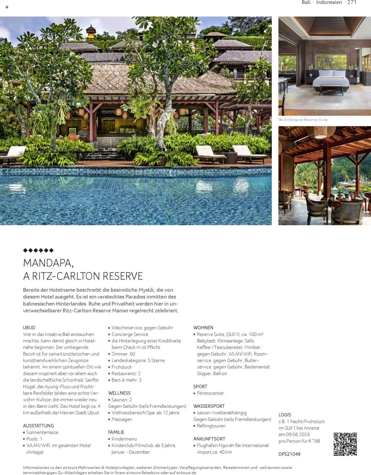 TUI airtours Katalog  Erstklassige Fernreisen 2025/26 - Seite 271 - gültig ab 01.11.2025