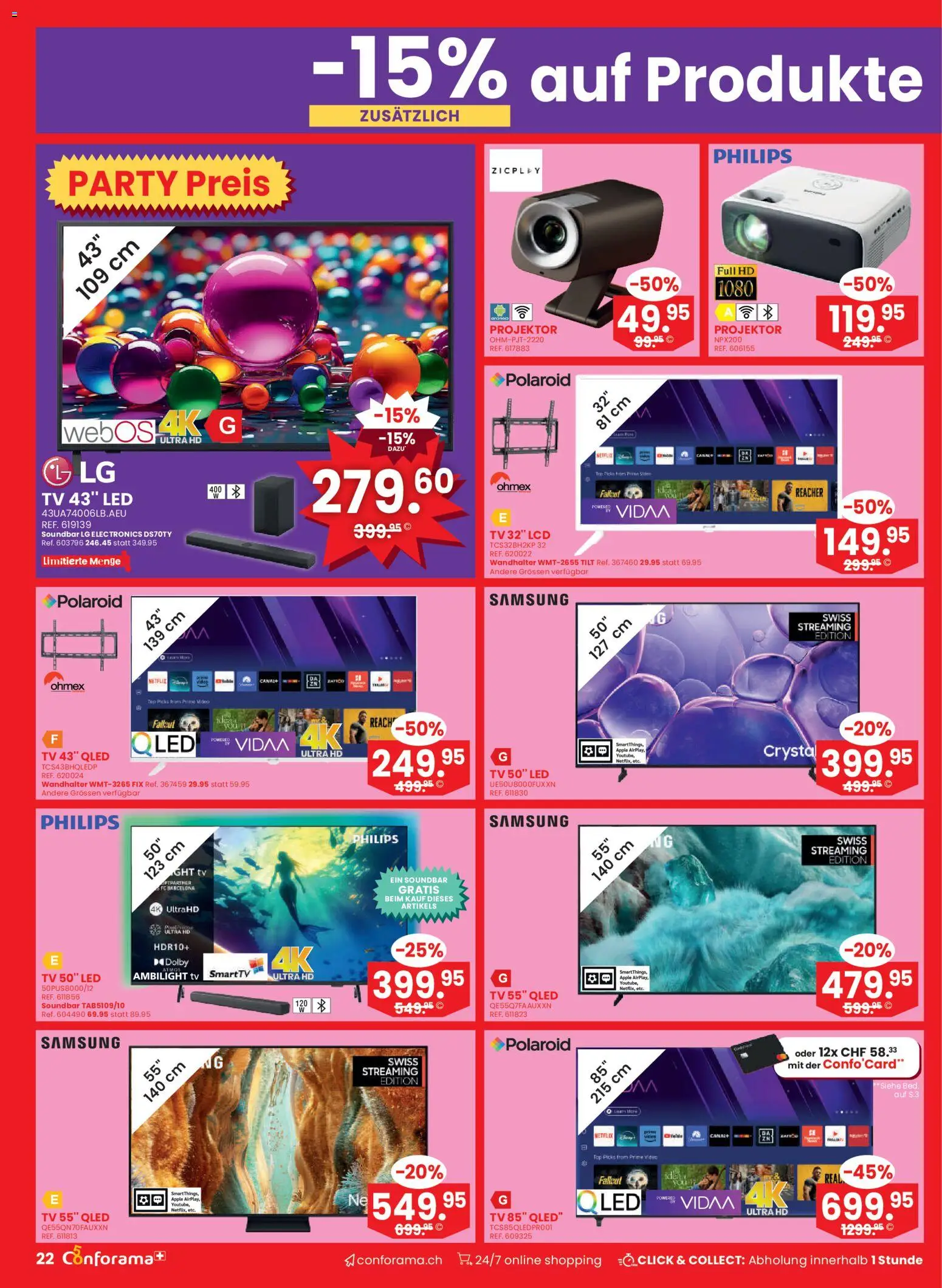 Conforama aktionen - page 22- valid from 25.03.2026