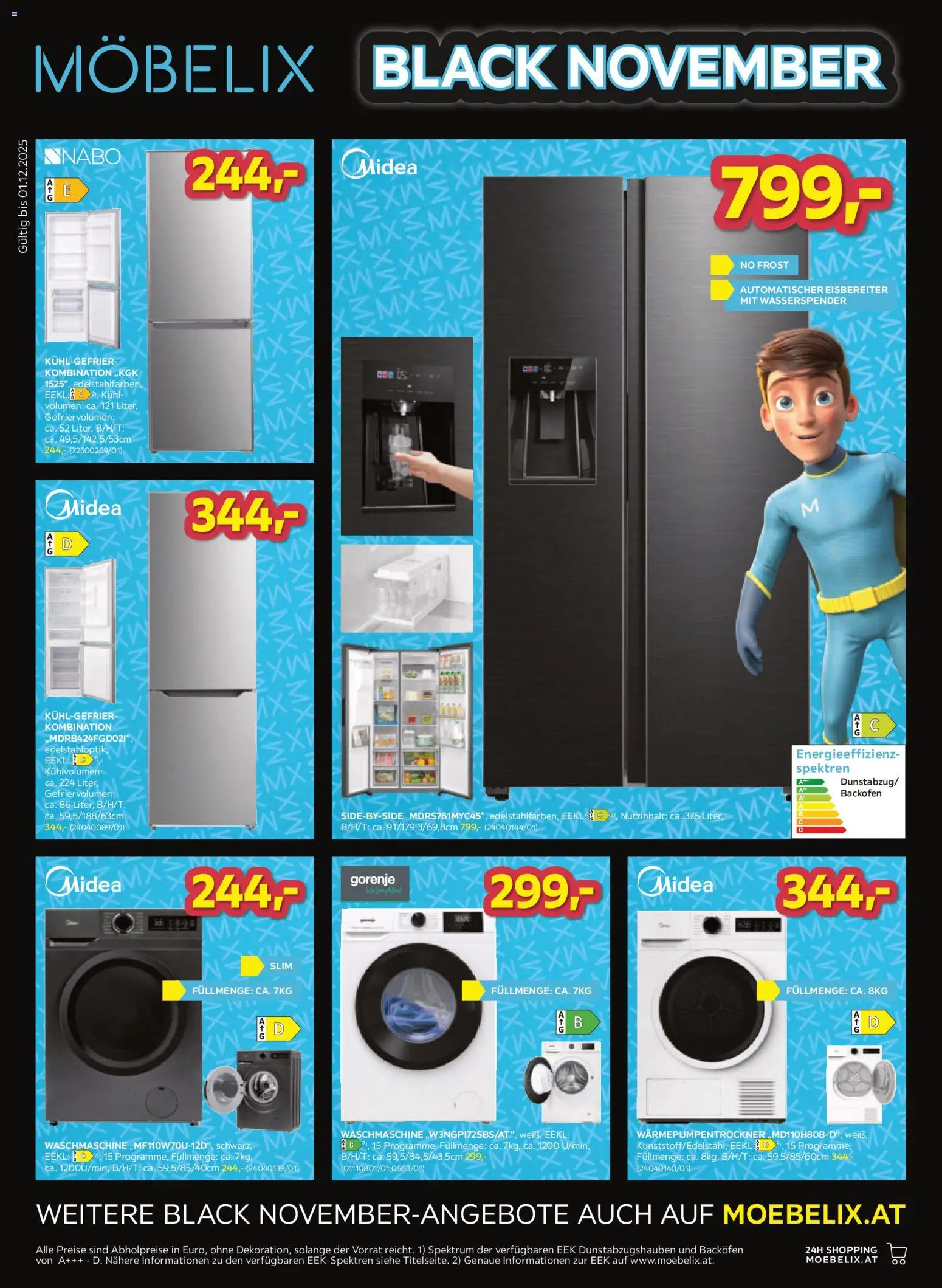 Möbelix - Black Friday - Seite 1- gültig ab 24.11.2025