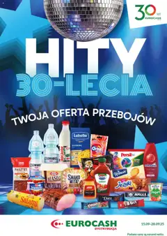 Podgląd Eurocash Gazetka - Hity 30-lecia ważny od 15.09.2025