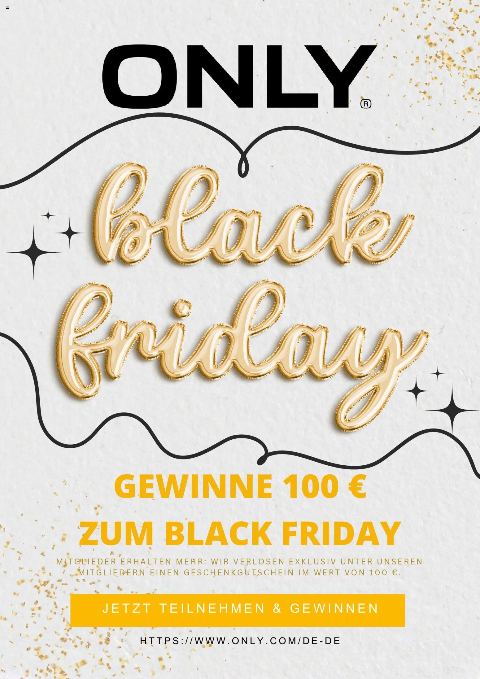 ONLY - Black Friday - Ankündigung - Seite 1 - gültig ab 30.10.2025