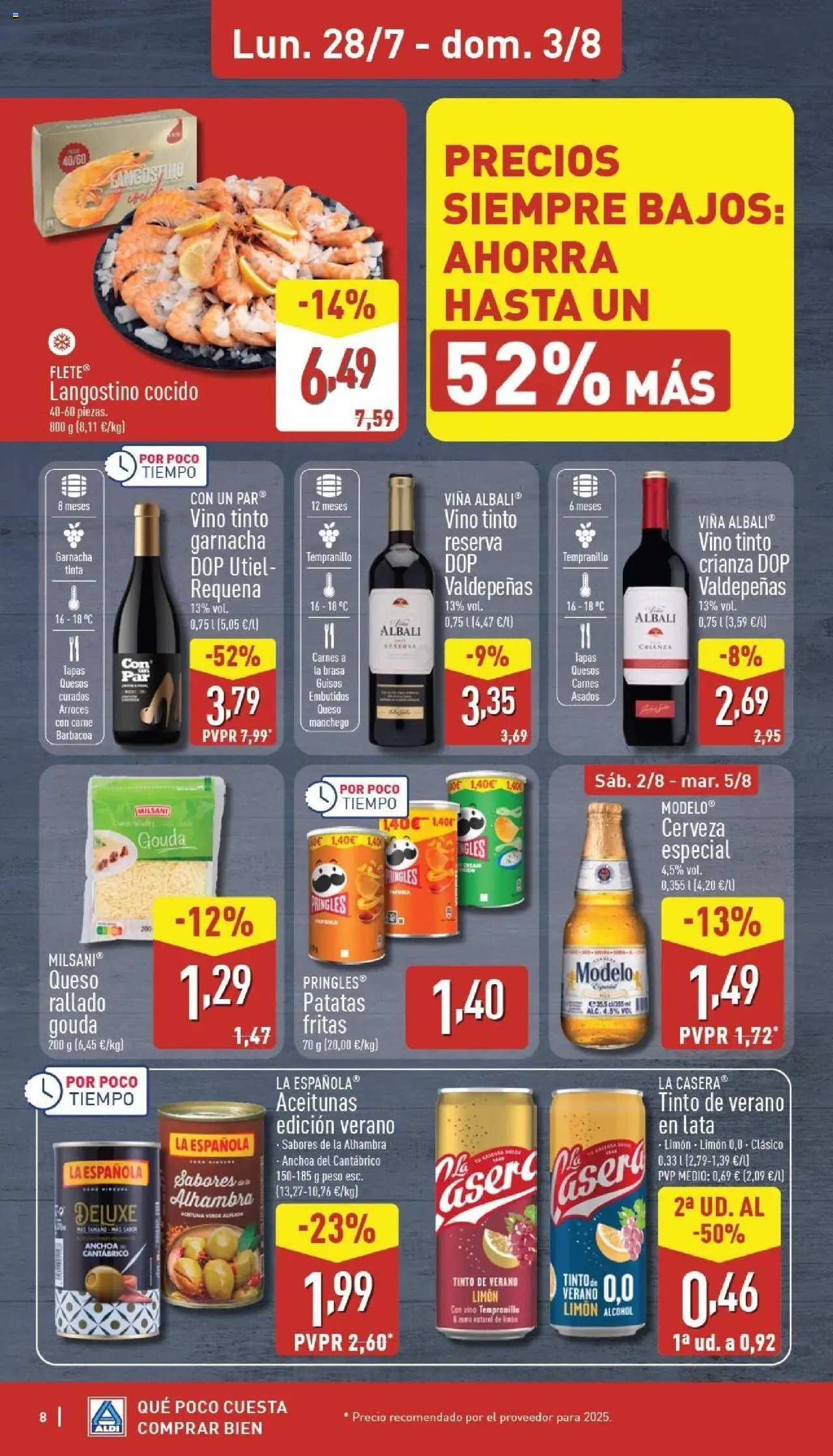 Aldi folleto Península - Página de 8 - Válido desde 28/07/2025