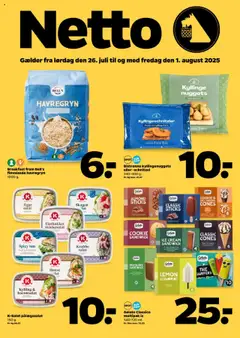 Forhåndsvisning Netto - Tilbudsavis gyldig fra 26/07/2025