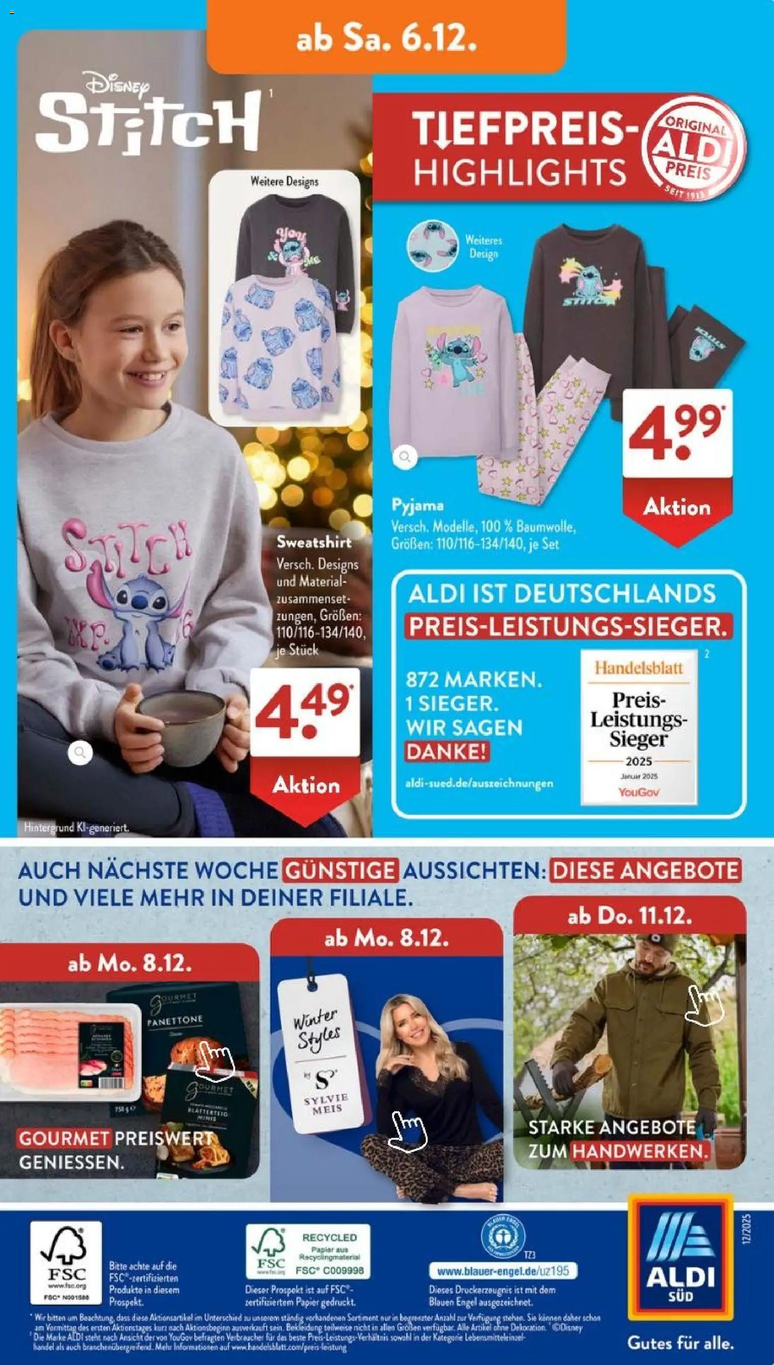 Aldi Süd Prospekt 	 - Seite 33 - gültig ab 01.12.2025