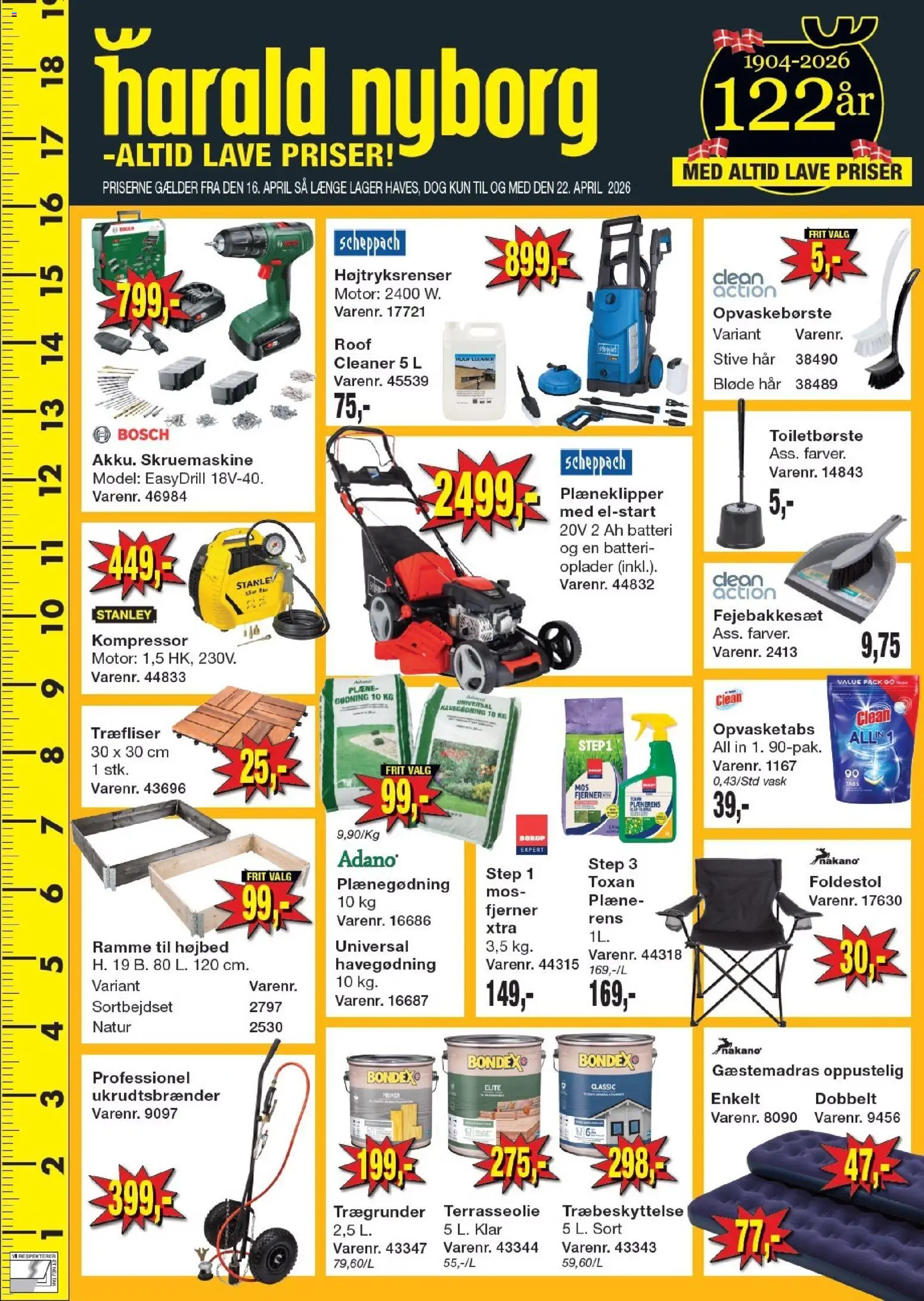 Harald Nyborg - Tilbudsavis - side 1- gyldig fra 16/04/2026