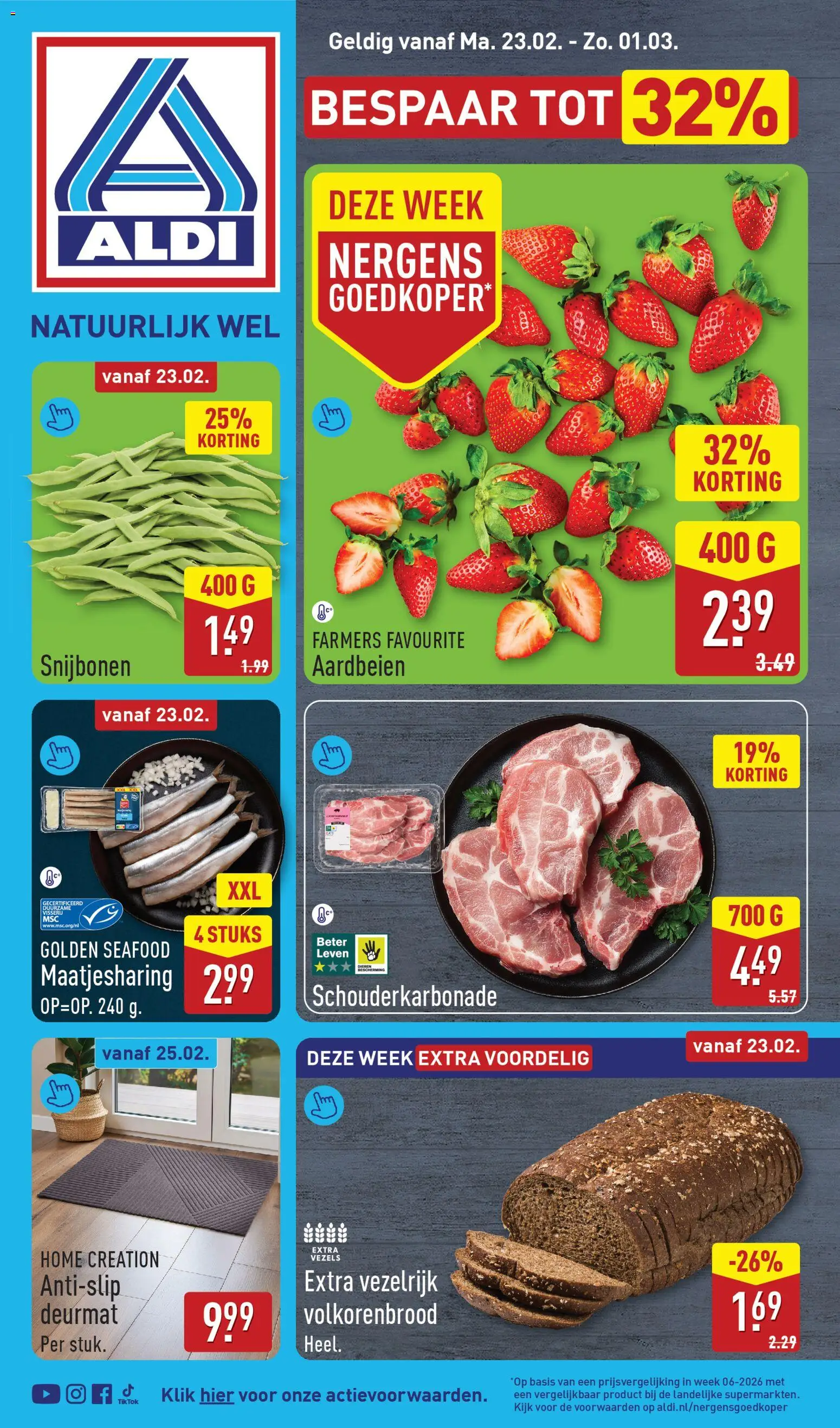 Aldi - Folder week 9 - pagina 1- geldig vanaf 23-02-2026