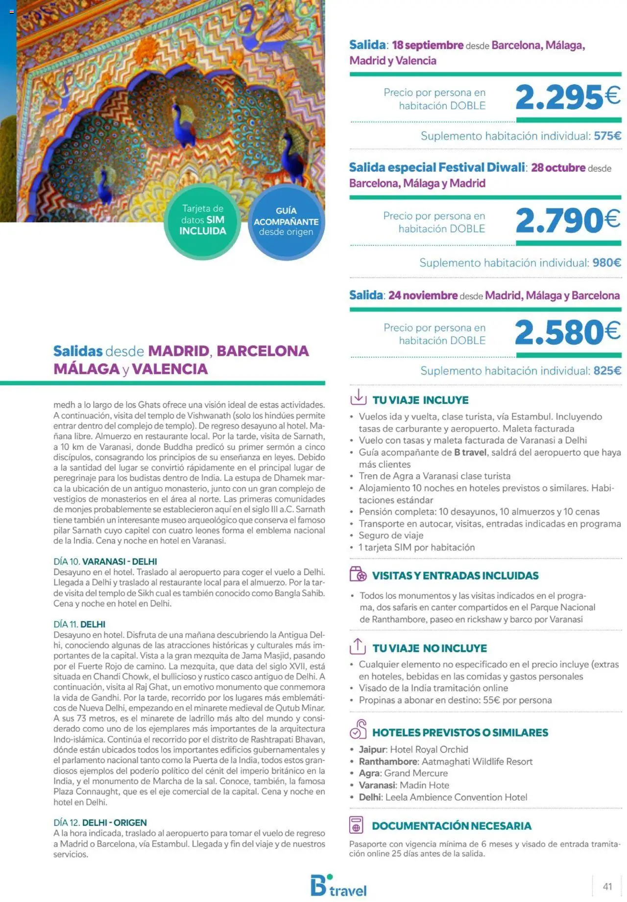 B the travel brand Viajeros Expertos Internacional  - Página de 41 - Válido desde 27/02/2025