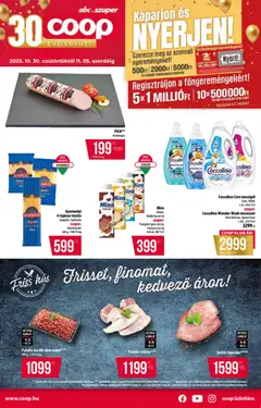 Előnézet COOP Akciós újság érvényes 2025.10.30.-tól