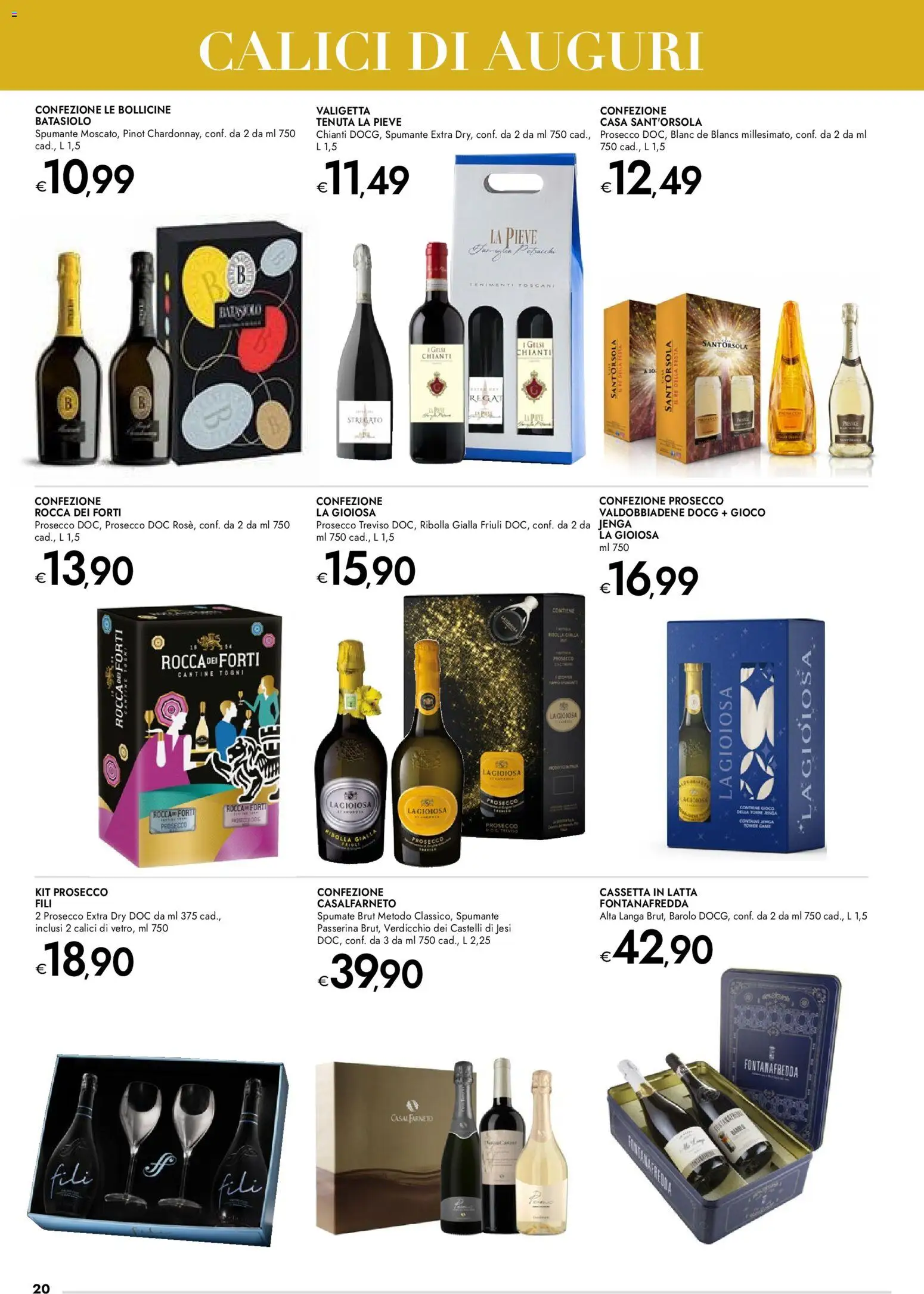 bennet Regali di Gusto catalogo - pagina 20 - valido dal 20/11/2025