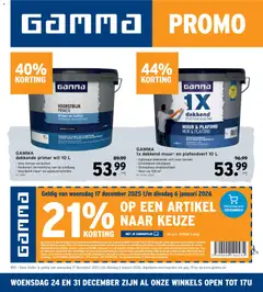 GAMMA - Folder geldig vanaf 17/12/2025