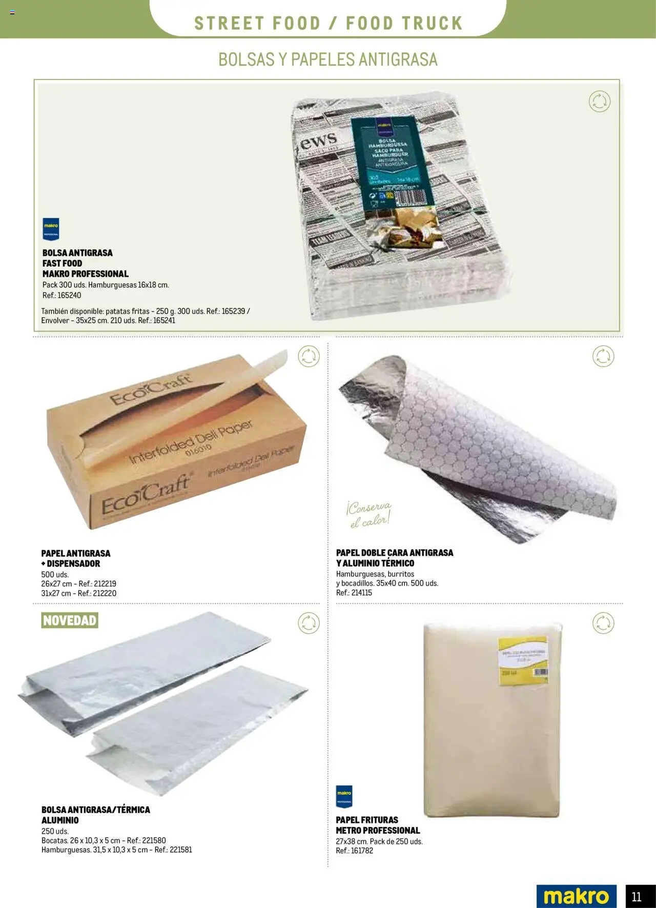 Makro - Catalogo Desechables Take Away Levante - Página de 11 - Válido desde 07/07/2025