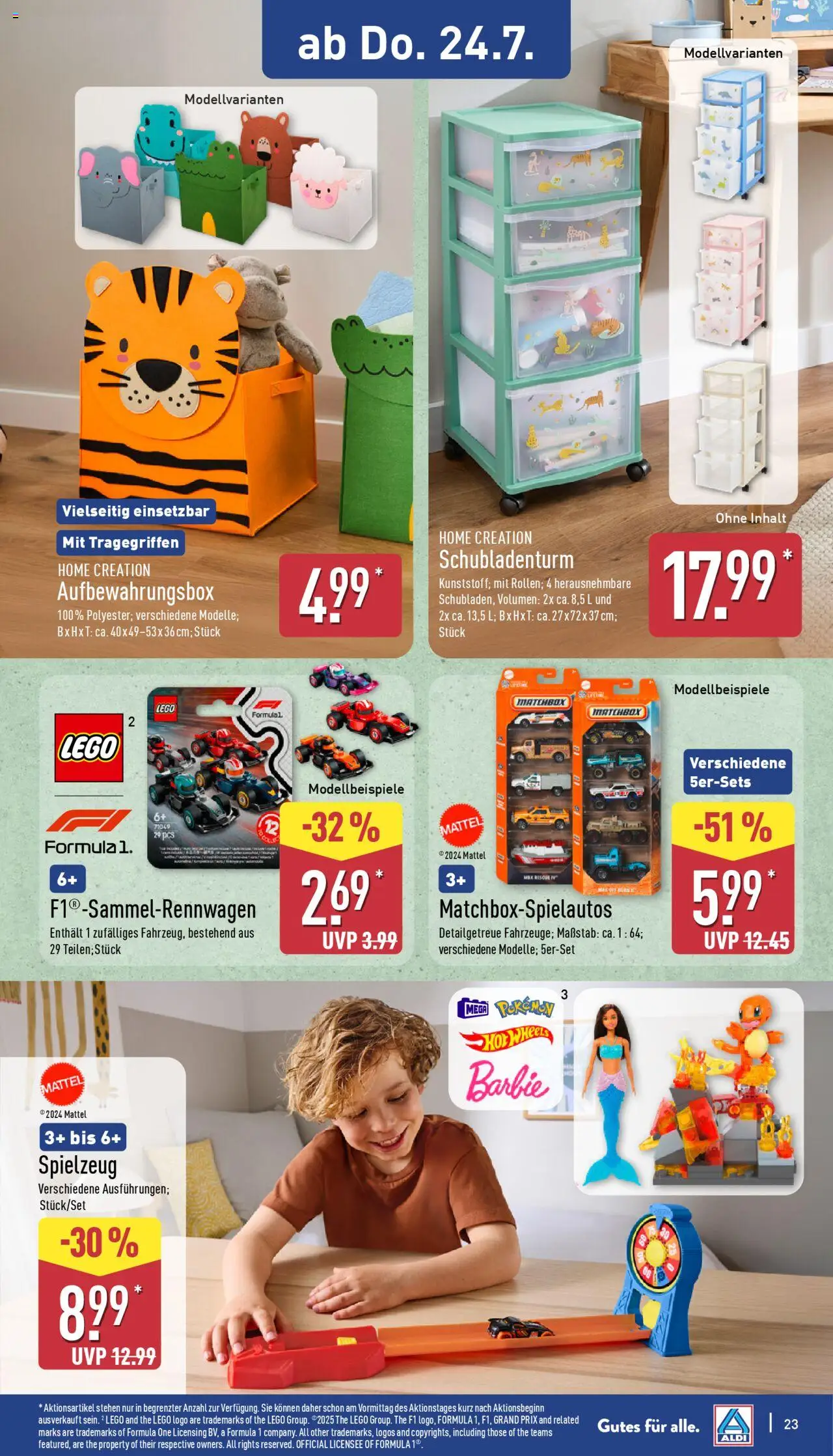 Aldi Prospekt 	 - Seite 23 - gültig ab 21.07.2025
