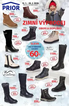 Náhled Prior - Akční Nabídka Obuvi platný od 12.01.2026