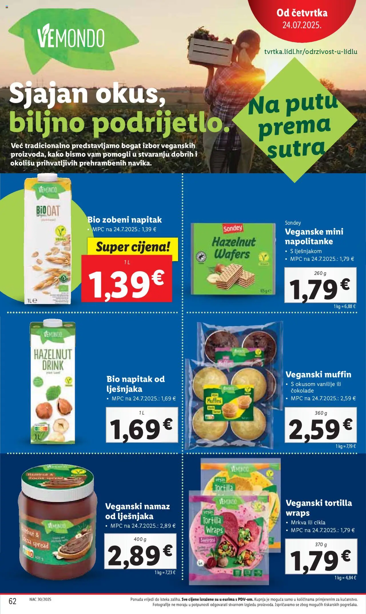 Katalog Lidl - stranica 62- važeći od 21.07.2025