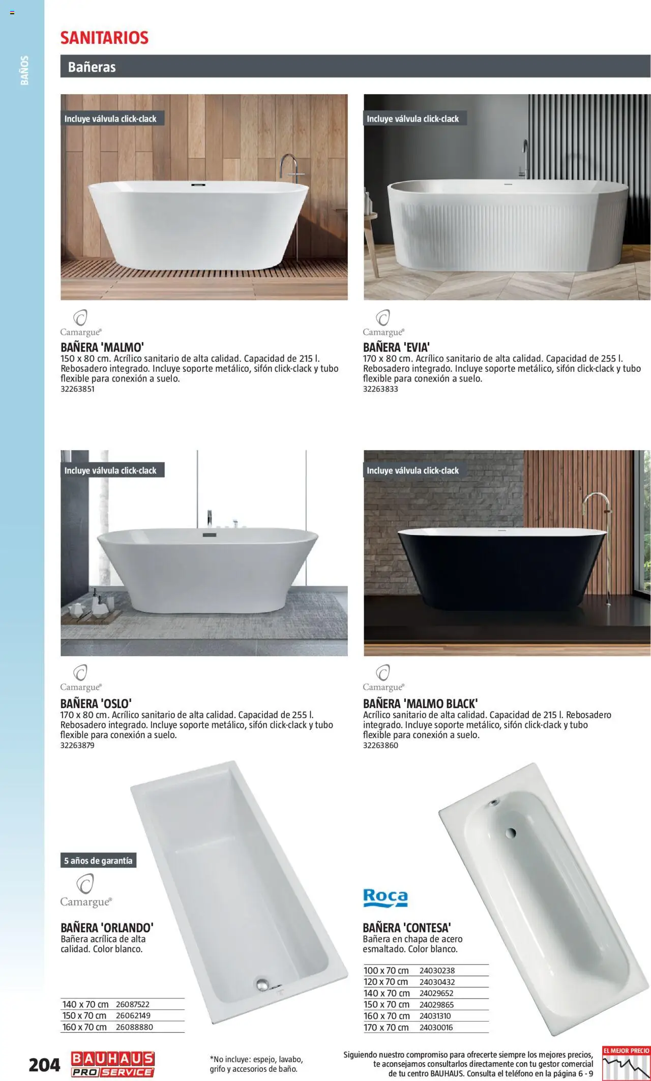 Bauhaus - ProService  - Página de 204 - Válido desde 24/02/2025