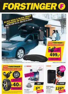 Vorschau Forstinger - Black Friday gültig ab 19.11.2025