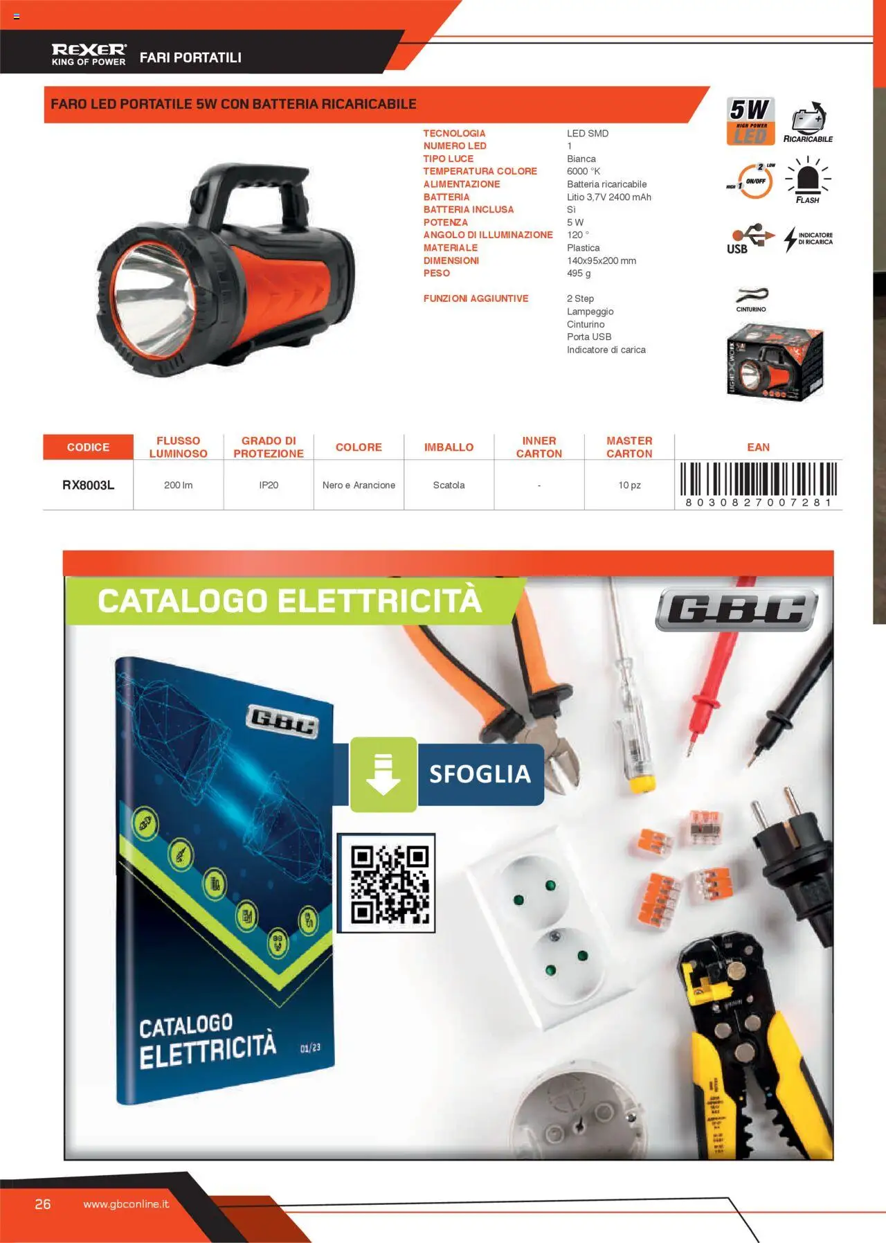 GBC Torce catalogo - pagina 26 - valido dal 31/05/2025