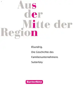 Vorschau Sutterlüty Unsere Chronik gültig ab 01.08.2025