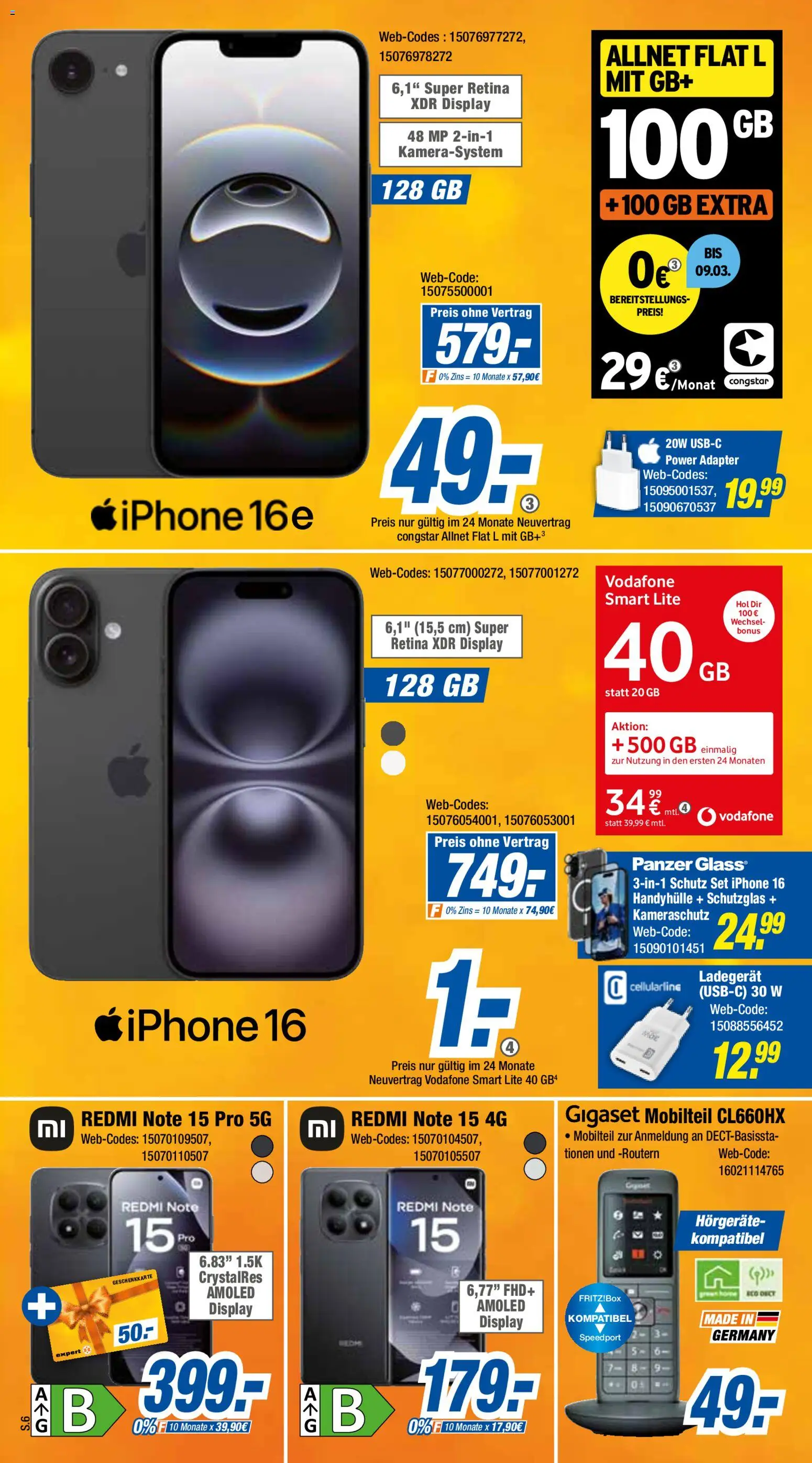 Expert Prospekt 	 - Seite 6 - gültig ab 02.03.2026