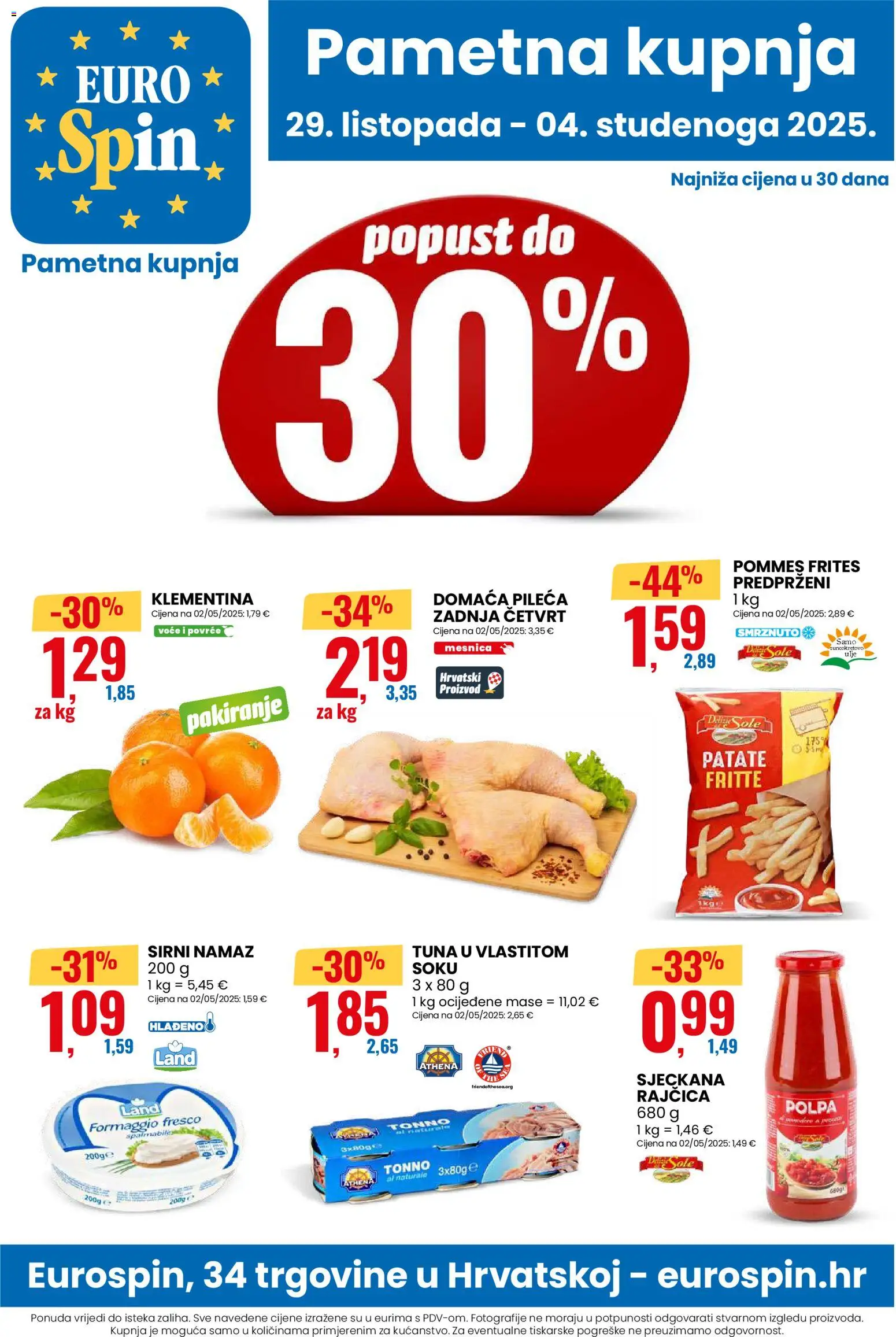 Katalog Eurospin - stranica 1- važeći od 29.10.2025