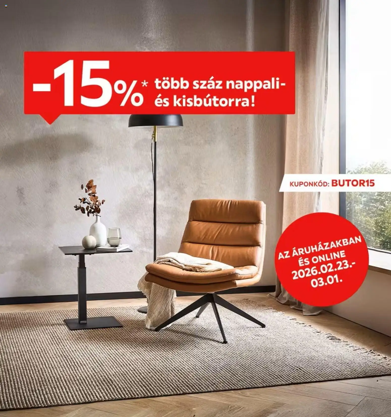 XXXLutz Akciós újság - 1oldal - érvényes 2026.02.23.-tól