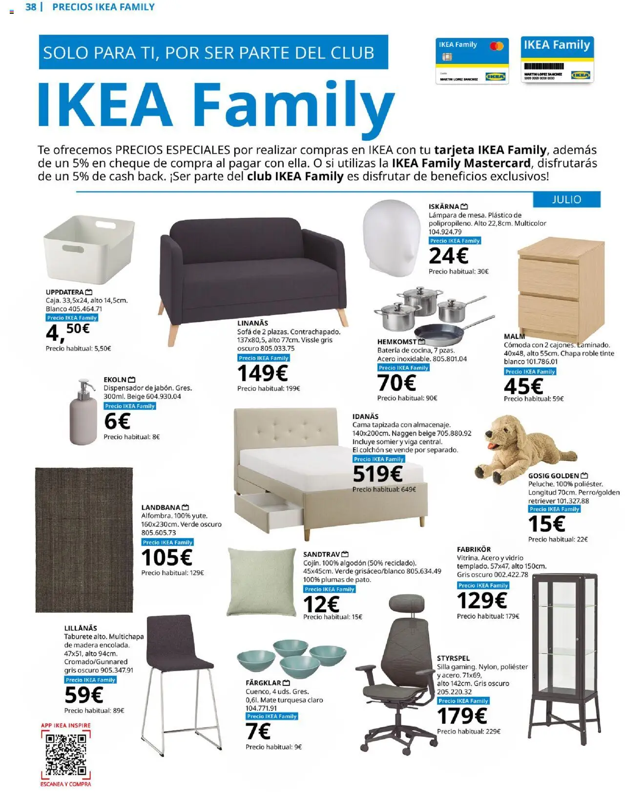 Catálogo IKEA Family Mallorca - Página de 38 - Válido desde 01/07/2025