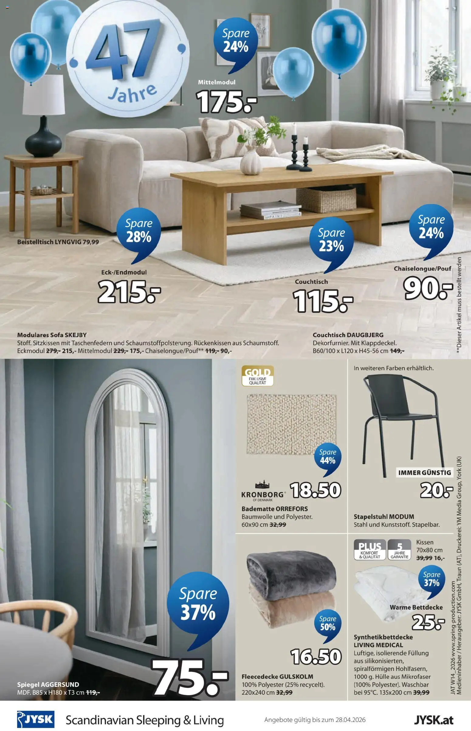 JYSK Prospekt aktuell - page 16- valid from 30.03.2026