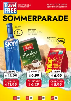 Vorschau Travel FREE Flugblatt gültig ab 25.07.2025