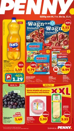 Vorschau Penny Prospekt 	 gültig ab 07.04.2026