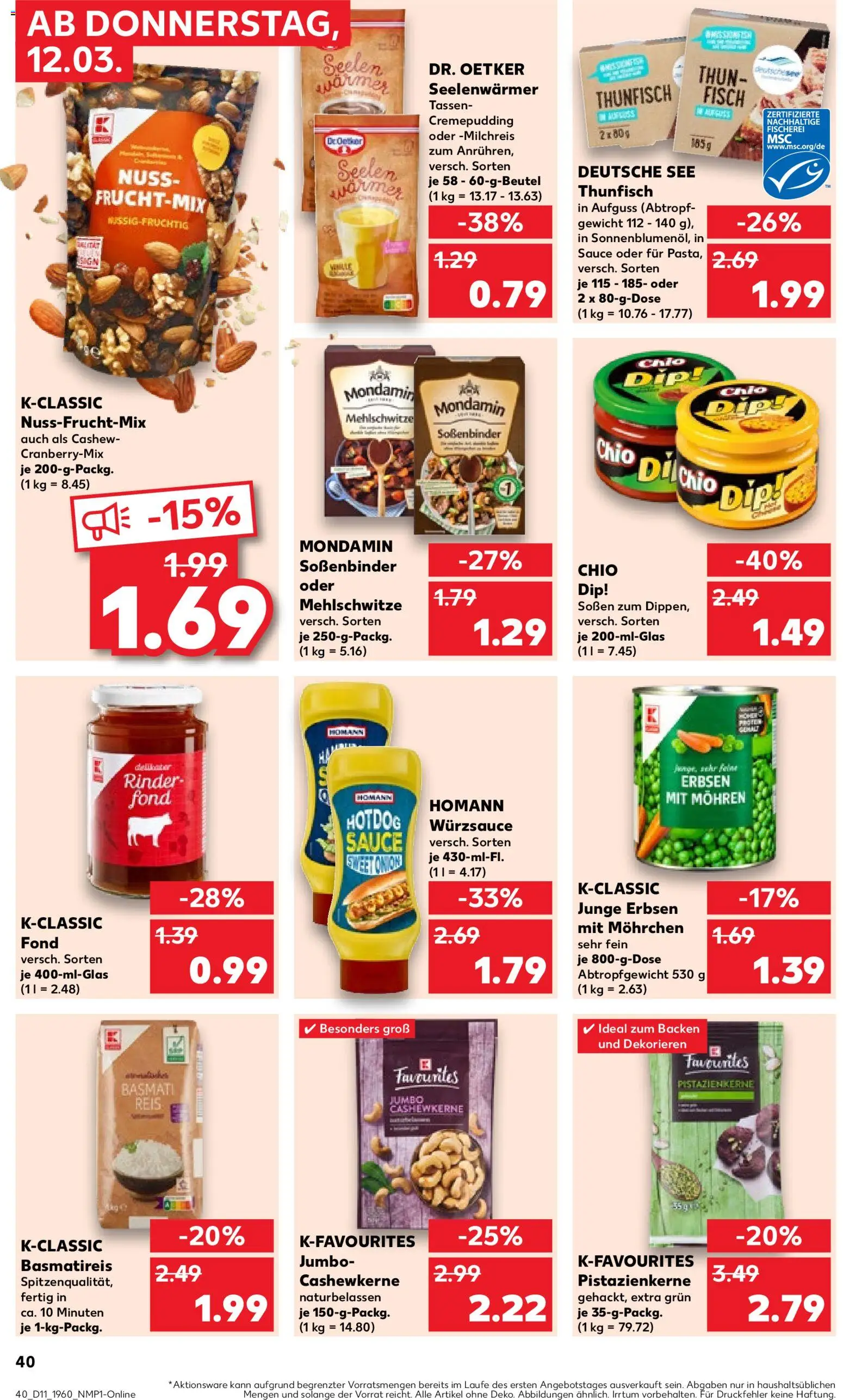 Kaufland Prospekt 	 - Seite 40 - gültig ab 12.03.2026