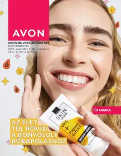 Előnézet Katalógus AVON 2025 augusztus érvényes 2025.08.01.-tól