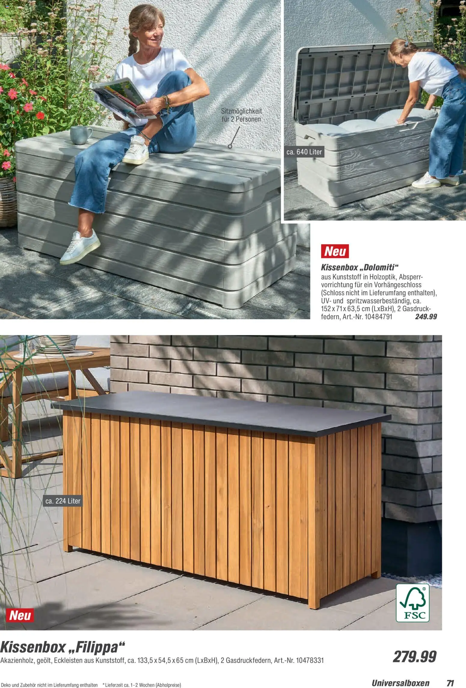 Toom Baumarkt  Gartenmöbel & Solar-Leuchten 2026 - Seite 71 - gültig ab 01.01.2026