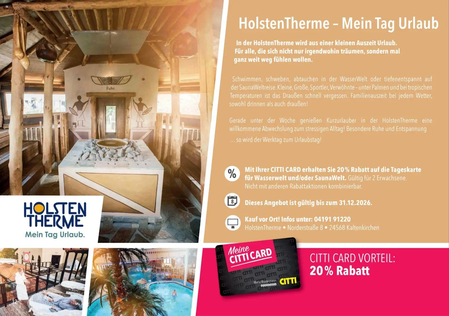 CITTI Markt - Vorteilsheft - Seite 12 - gültig ab 01.01.2026