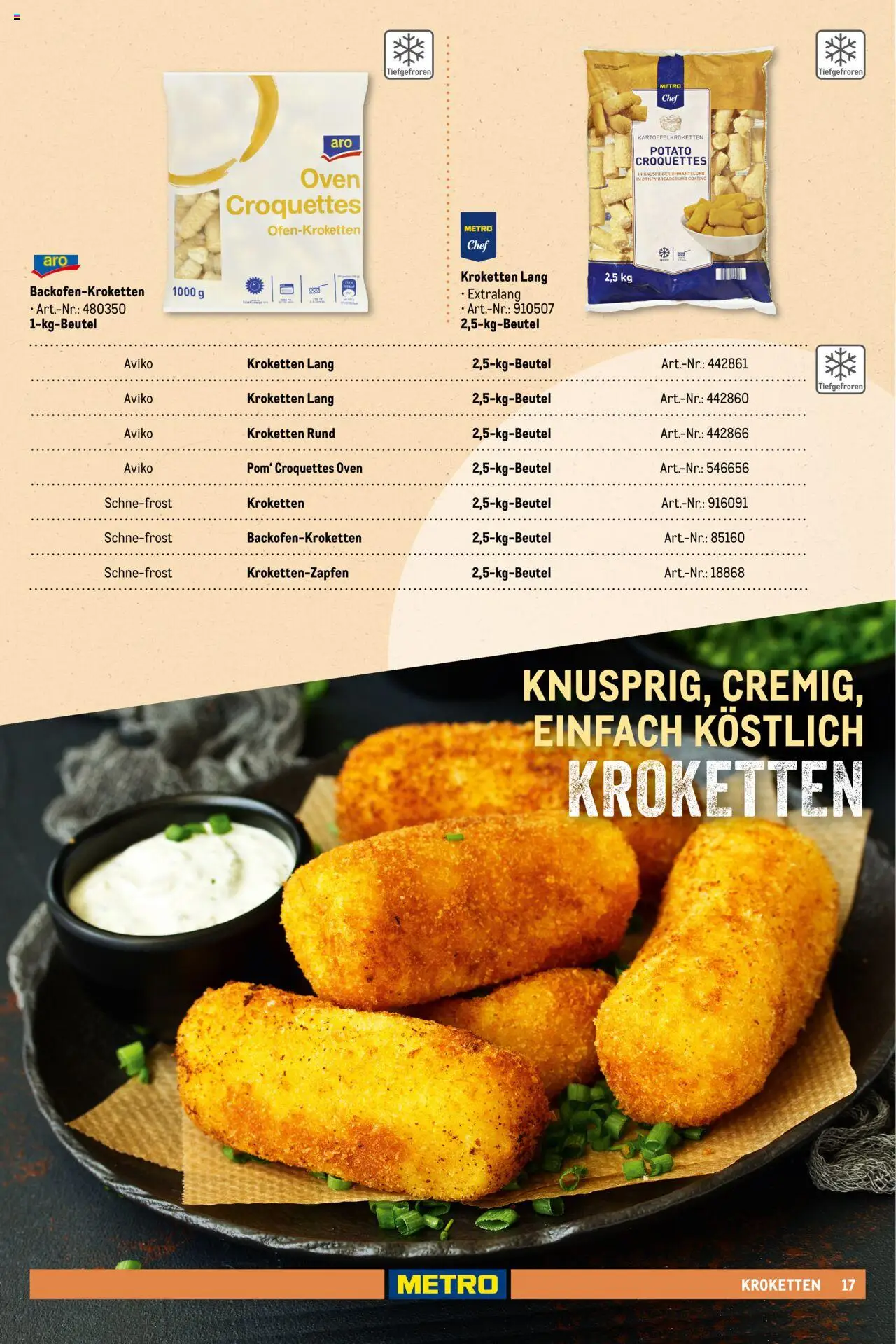 Metro - Pommessortiment - Seite 17 - gültig ab 01.03.2025