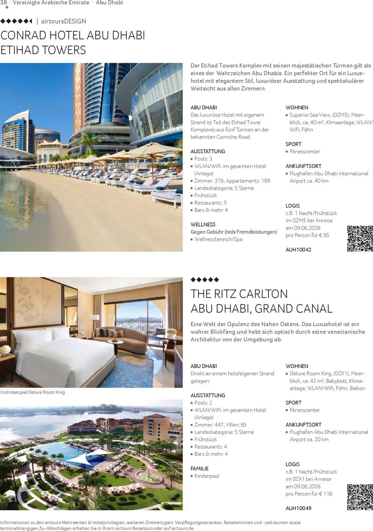 TUI airtours Katalog  Erstklassige Fernreisen 2025/26 - Seite 38 - gültig ab 01.11.2025